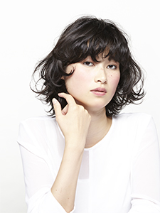 ミディアムヘアスタイル29